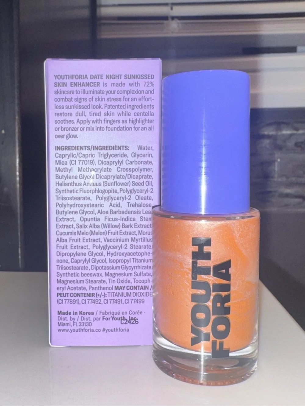 Youthforia Date Night Sunkissed Liquid Skin Enhancer — Bronzy